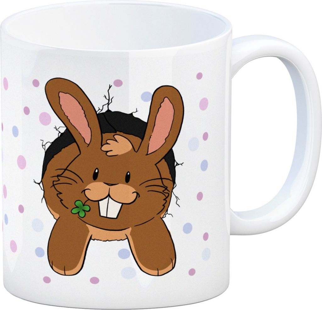 Hasenbau Kaninchen Kaffeebecher