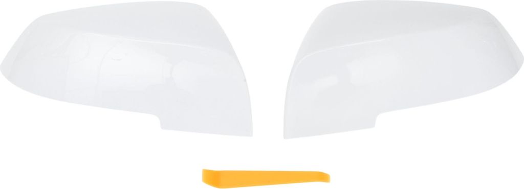 ABS Links Rechts Spiegel Abdeckung Kappe Ersatz Weiß für BMW 1 Serie F20 F21 116i 118i 120i 125i 130i Hatchback Spiegel Schutz Abdeckung Nr.51167...