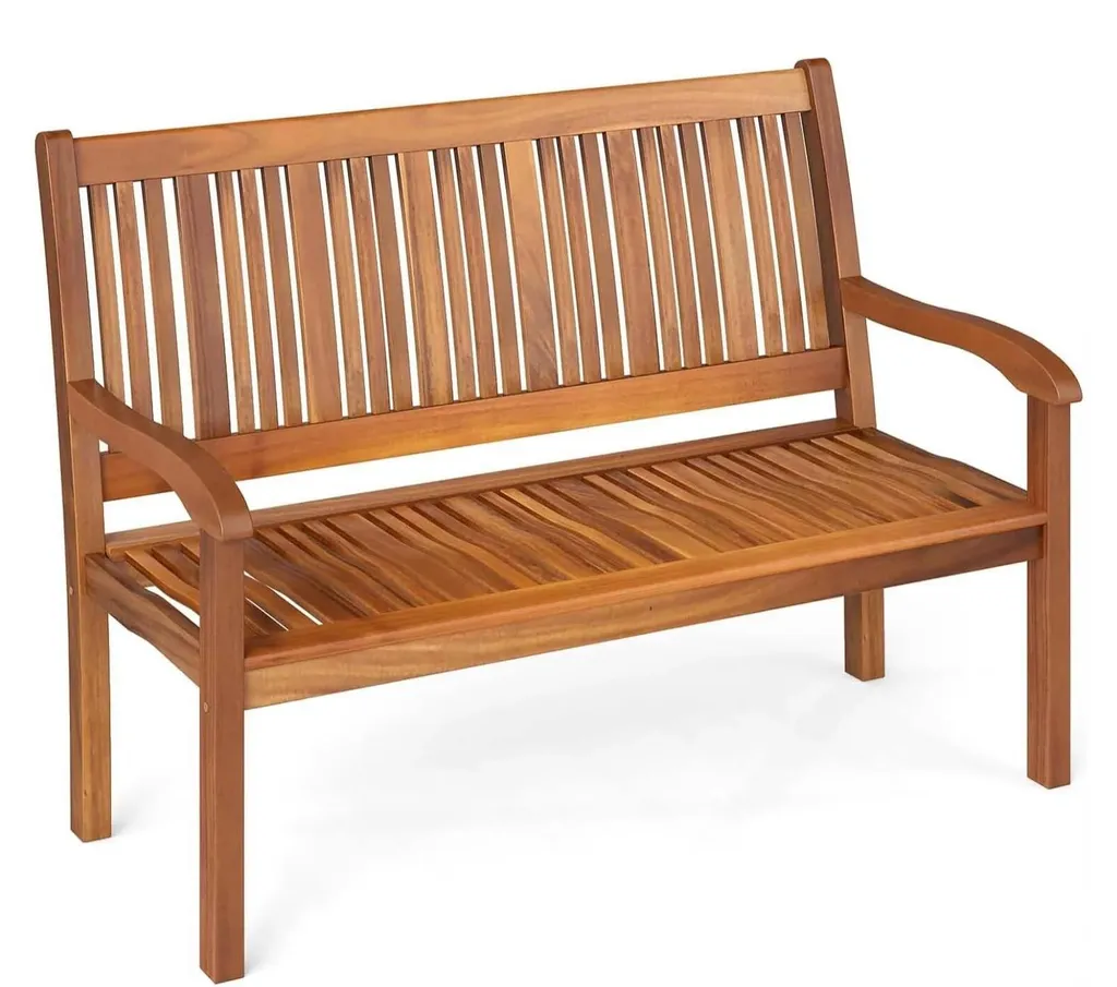 Banc de jardin durable en bois - Finies les dégradations liées à la pluie
