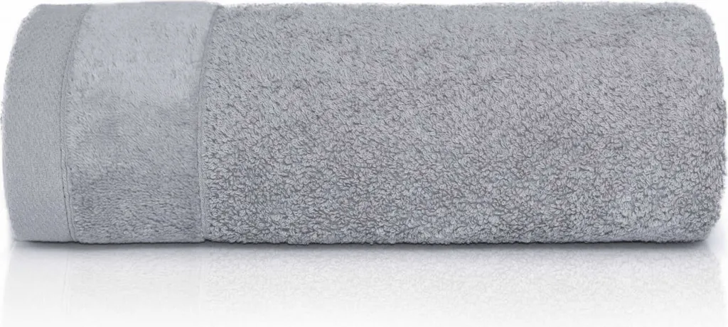Detexpol Vito Asciugamano 50x90 Grigio Chiaro Cotone 550g/m2 Premium