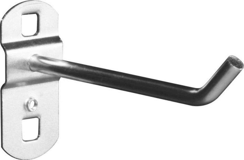 Držák nástrojů s úhlovým hákem 100 mm pro děrované stěny Obrázek produktu 