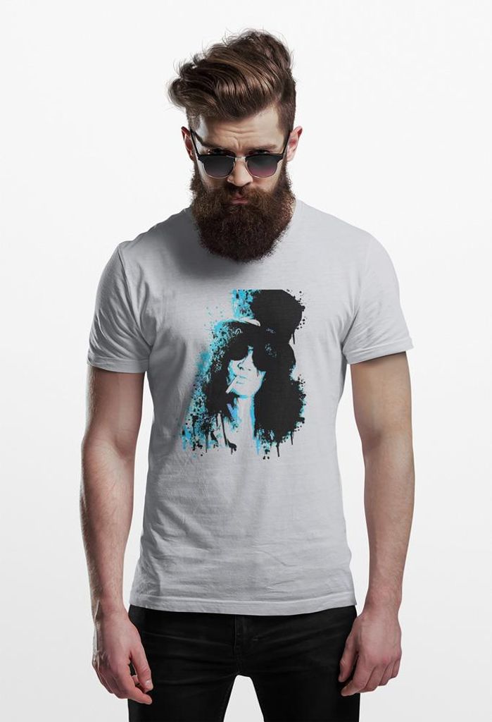 D&B 150 Uni Polo ZN00008 Slash HellGrau-Größe M