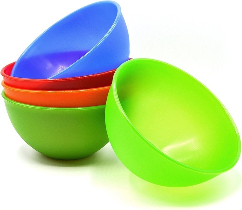 4 x Müslischale 800ml Salatschale Bowl Schale Dessertschale Schüssel