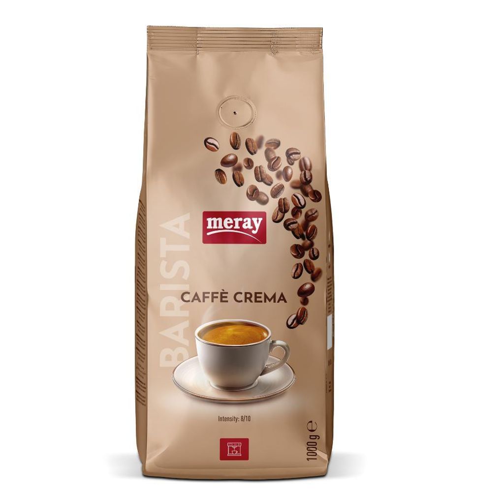Meray Caffè Crema Kaffeebohnen 1000g – Intensität 8/10