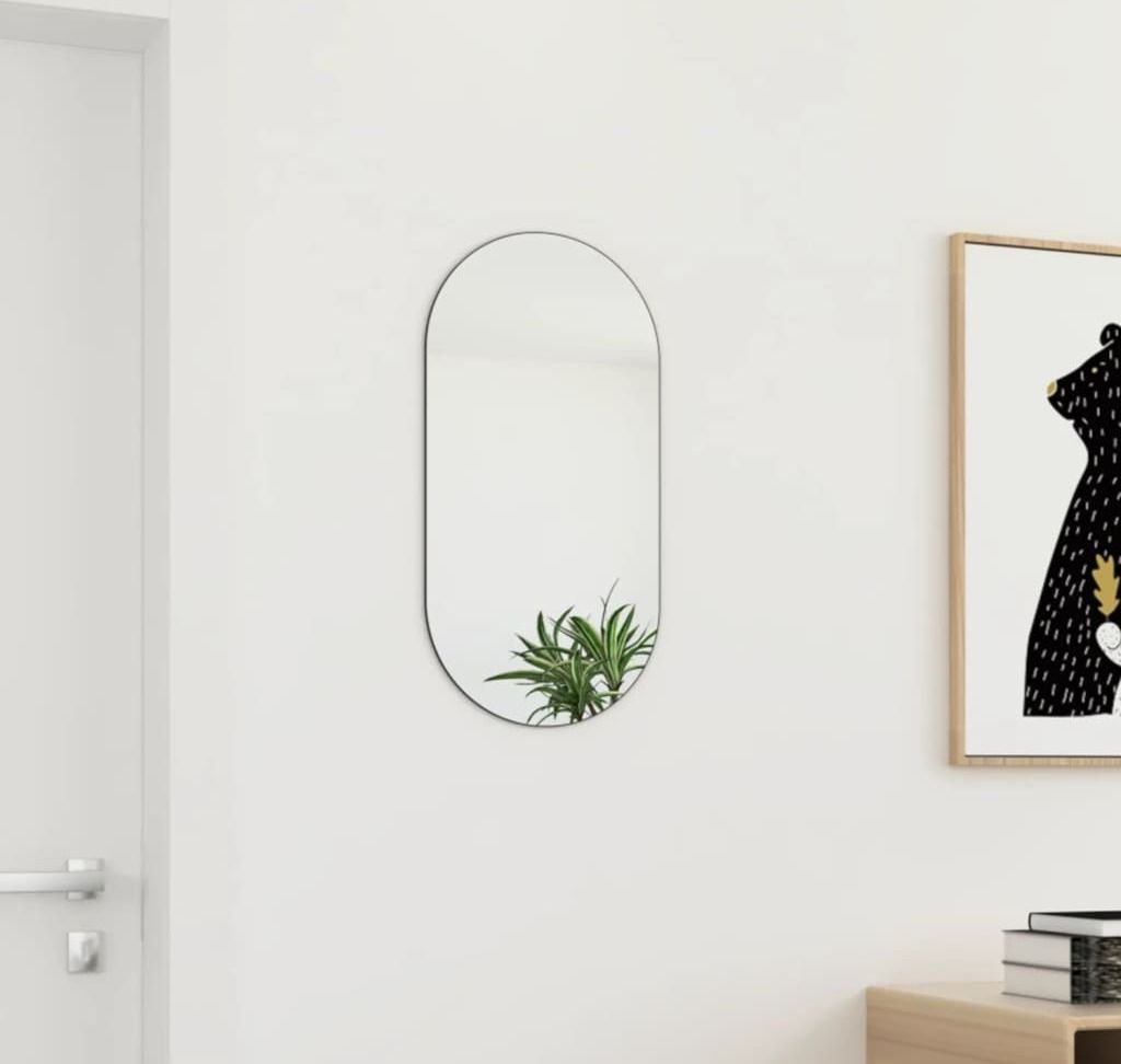 The Living Store Spiegel 60x30 cm Glas