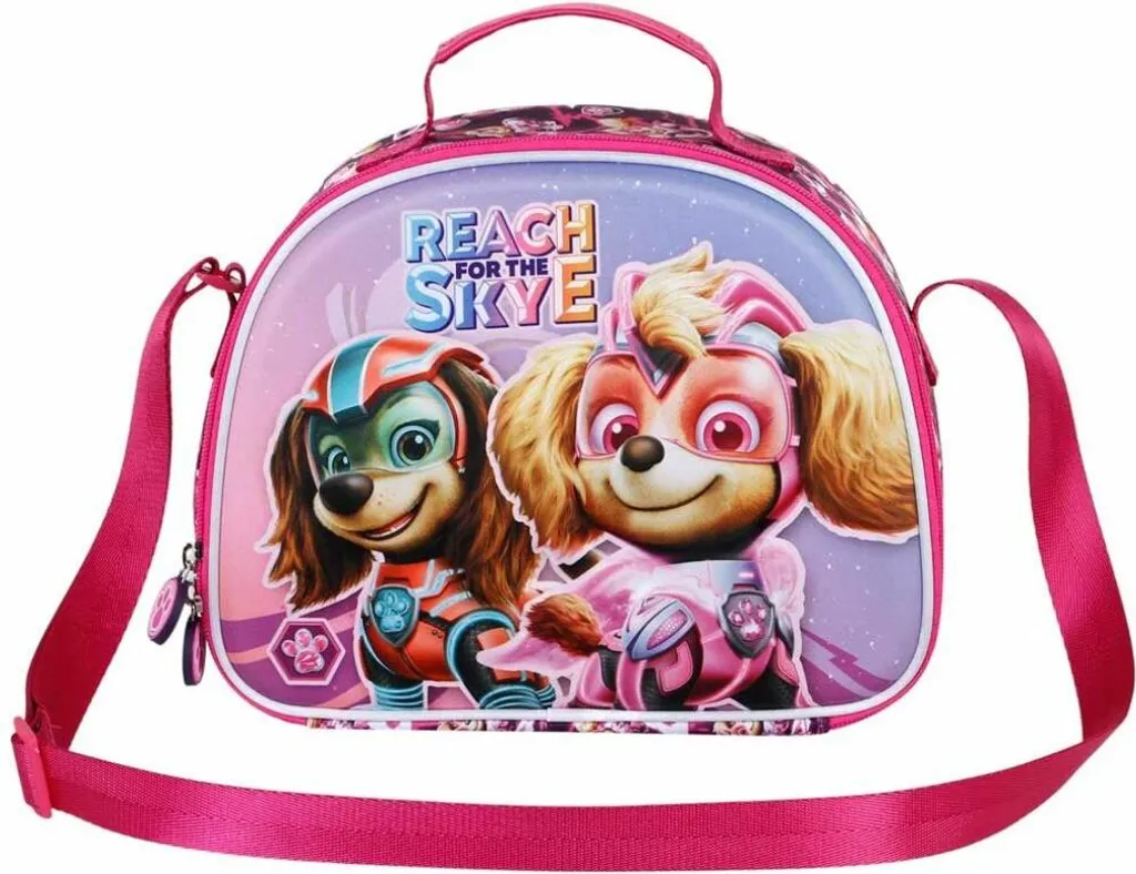 Sac à goûter Pat'Patrouille 3D pour pique-nique et sorties scolaires
