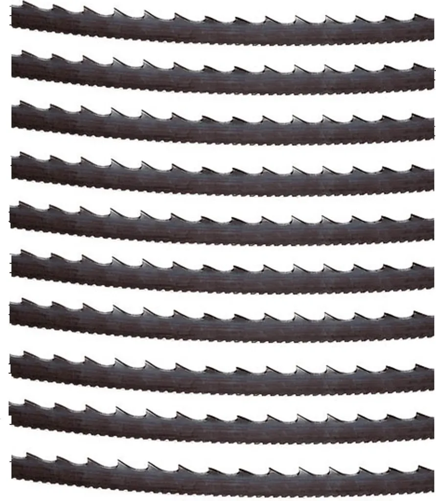 Lames de scie à ruban Mafell 8 mm 4 dents pour coupes droites - 10 pcs