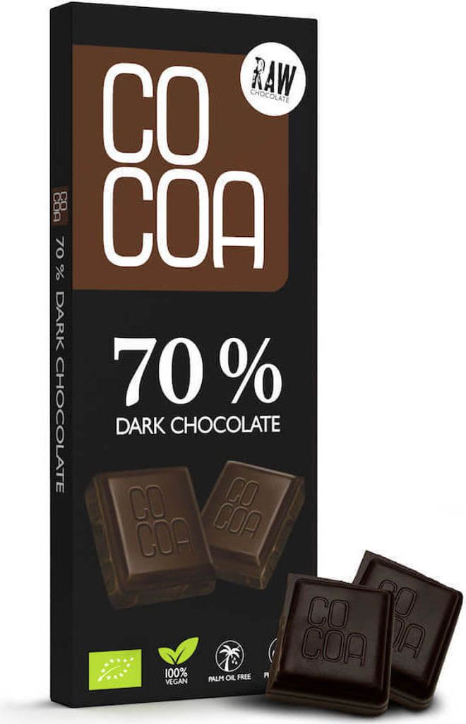 CZEKOLADA GORZKA 70 %40 g - COCOA Zdjęcie produktu 