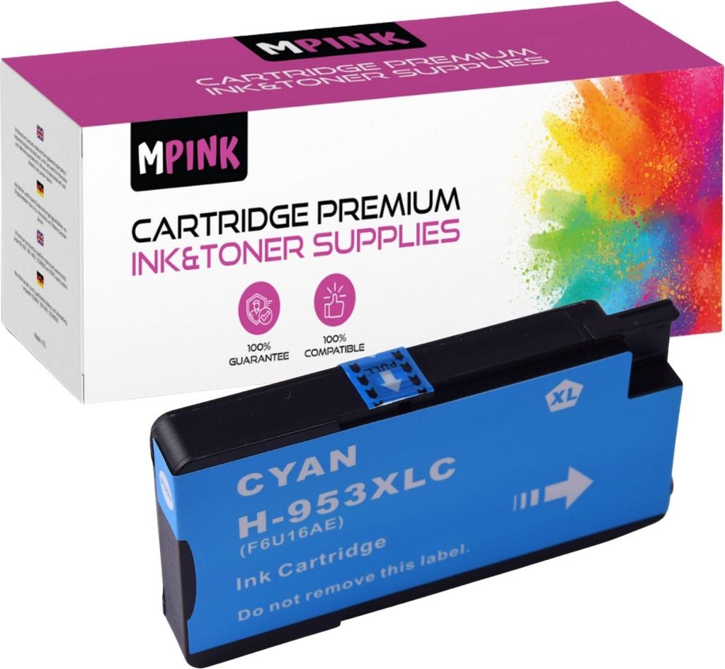 Druckerpatronen für HP F6U16AE Schwarz OfficeJet Pro 7700 7720 8200 8720 Series