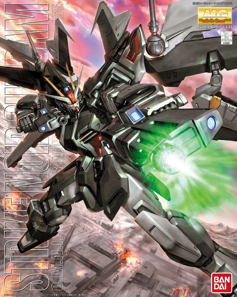 Modèle Gundam MG 1/100 Strike Noir Kit de Maquette Gunpla Japonais
