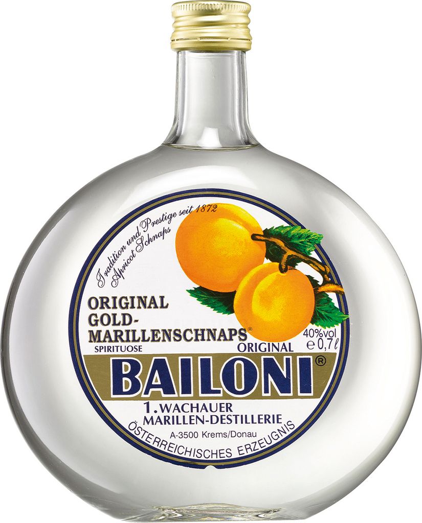 Bailoni marhuľová pálenka 0,7l Obrázok produktu 