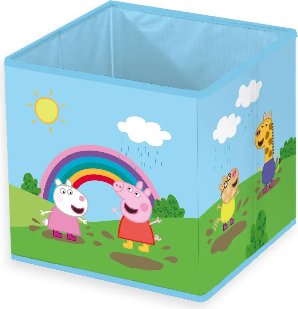 Organisateur de jouets Peppa Pig 30 cm - Idéal pour chambre d'enfant