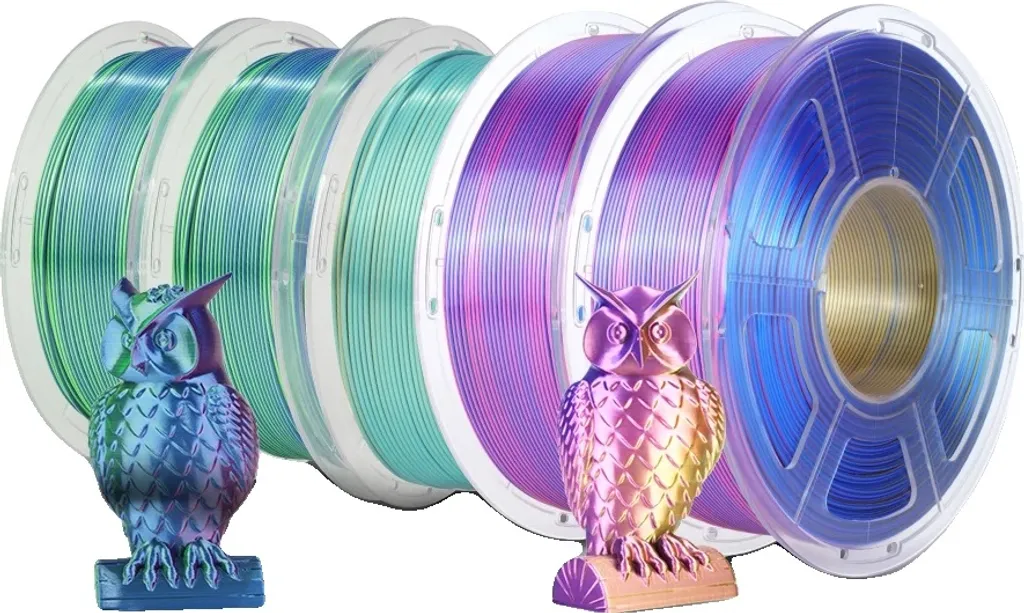 Filament pour imprimante 3D décoration effet soie SKTC 3BGP écologique
