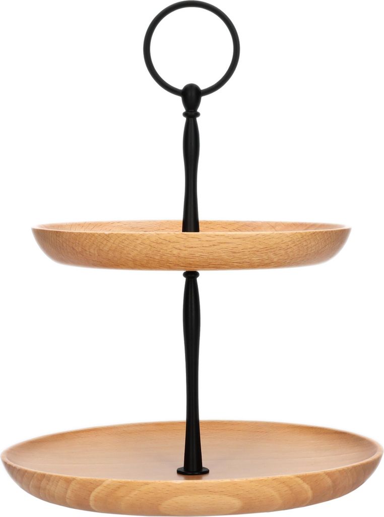 QUVIO Etagere - Serviertablett - Serviertabletts - Hoher Produktbild 