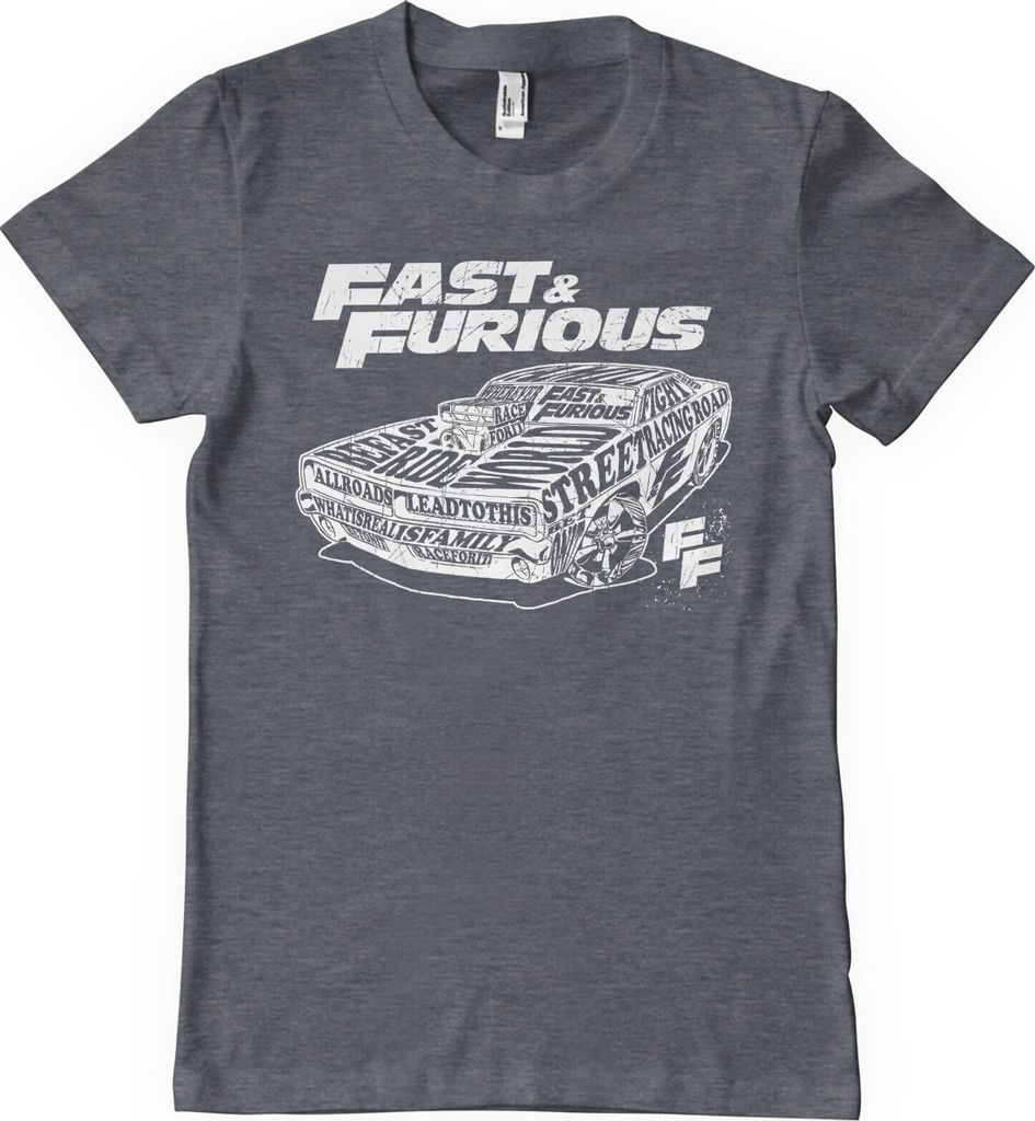 Fluid Of Speed T-Shirt - Large - DarkHeather