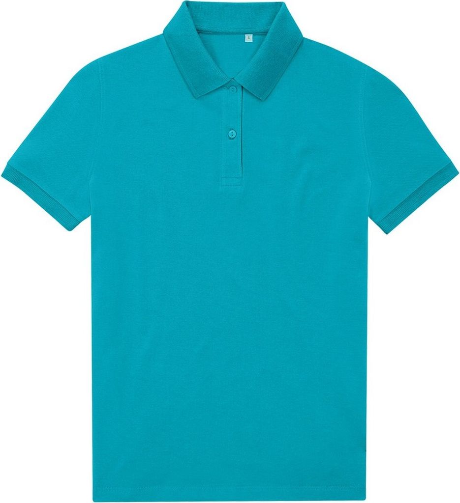 B&C - "My Eco" Poloshirt für Damen RW8973 (42 DE) (Pop Türkis)