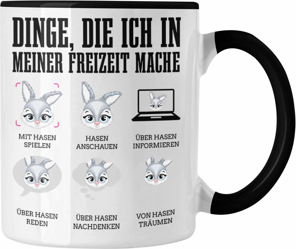 Trendation - Hasen Tasse Geschenk Hasen-Besitzer Kaninchen Produktbild 