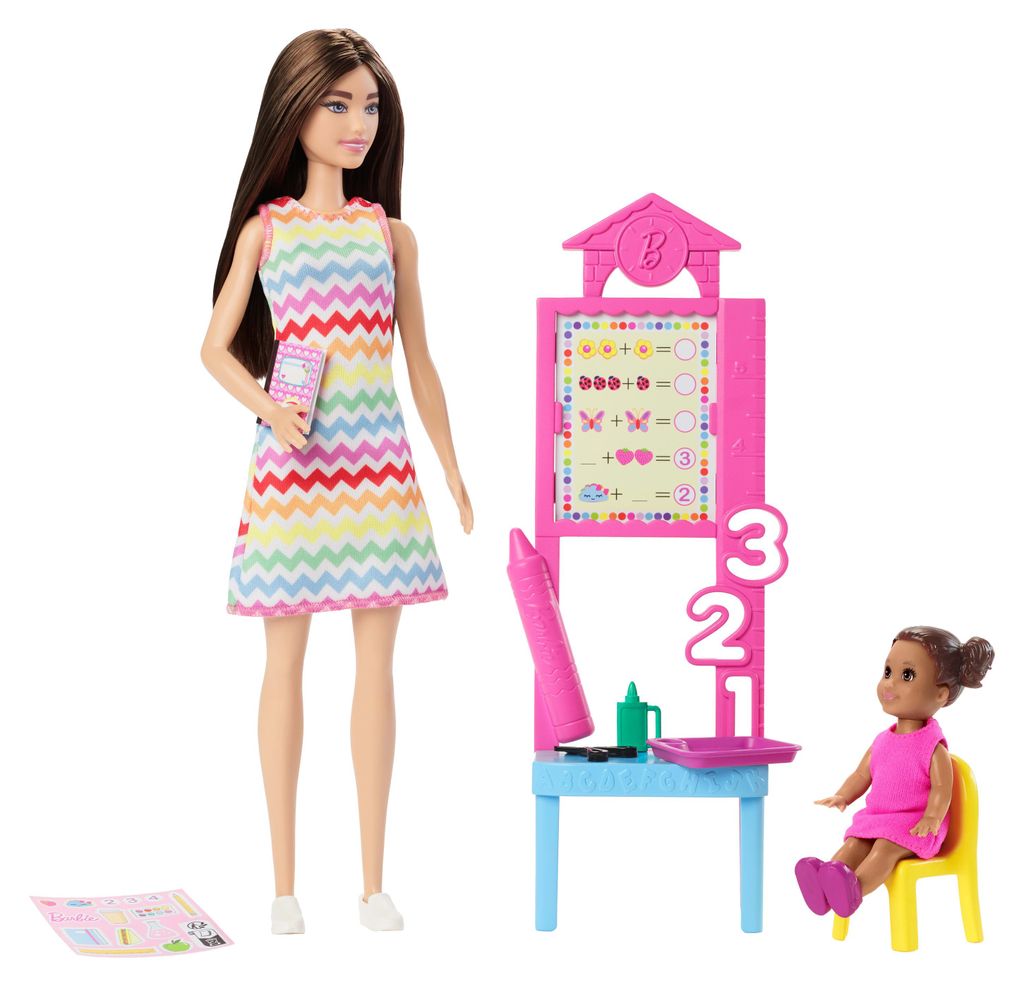 Barbie Nurturing Playset: Lehrerin Produktbild 