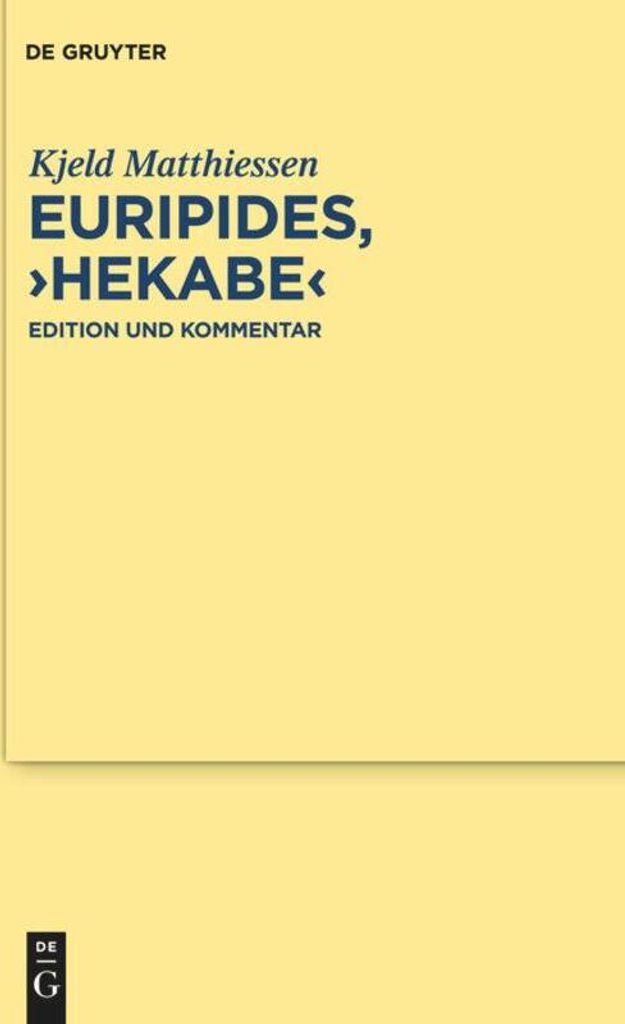 Euripides, "Hekabe"