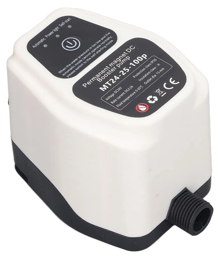 Problème de débit d'eau ? Pompe de surpression 24V automatique 100W