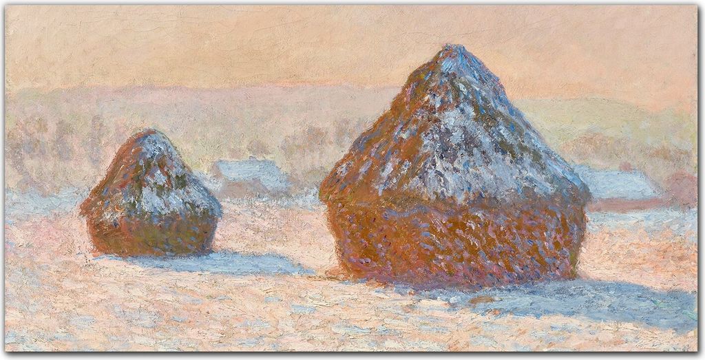 Coloray Bild aus Acryl 140 cm x 70 cm - Gehärtetes Acryl Bild auf Acrylglas Küche Wohnzimmer Wanddekoration Dekoration - Stapel Von Getreide Mone...