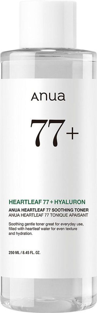 ANUA HEARTLEAF 77% TONIFICANTE CALMANTE 250ml - Loción Imagen del producto 