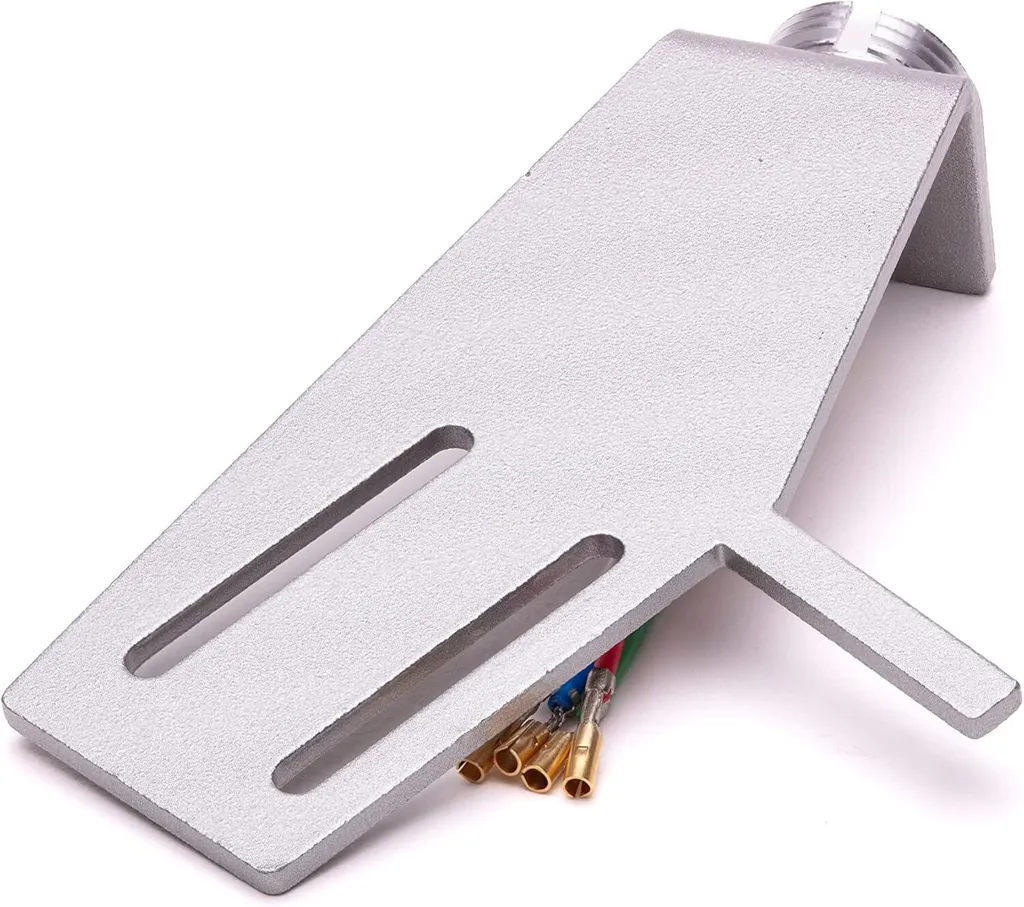 Porte-cellule Headshell pour Bras de Lecture Lenco B-52 Argenté HS-22 - 3