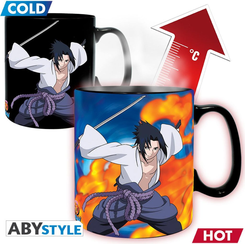 NARUTO SHIPPUDEN - Mug Heat Change - 460 ml - Duel - carton Image du produit 