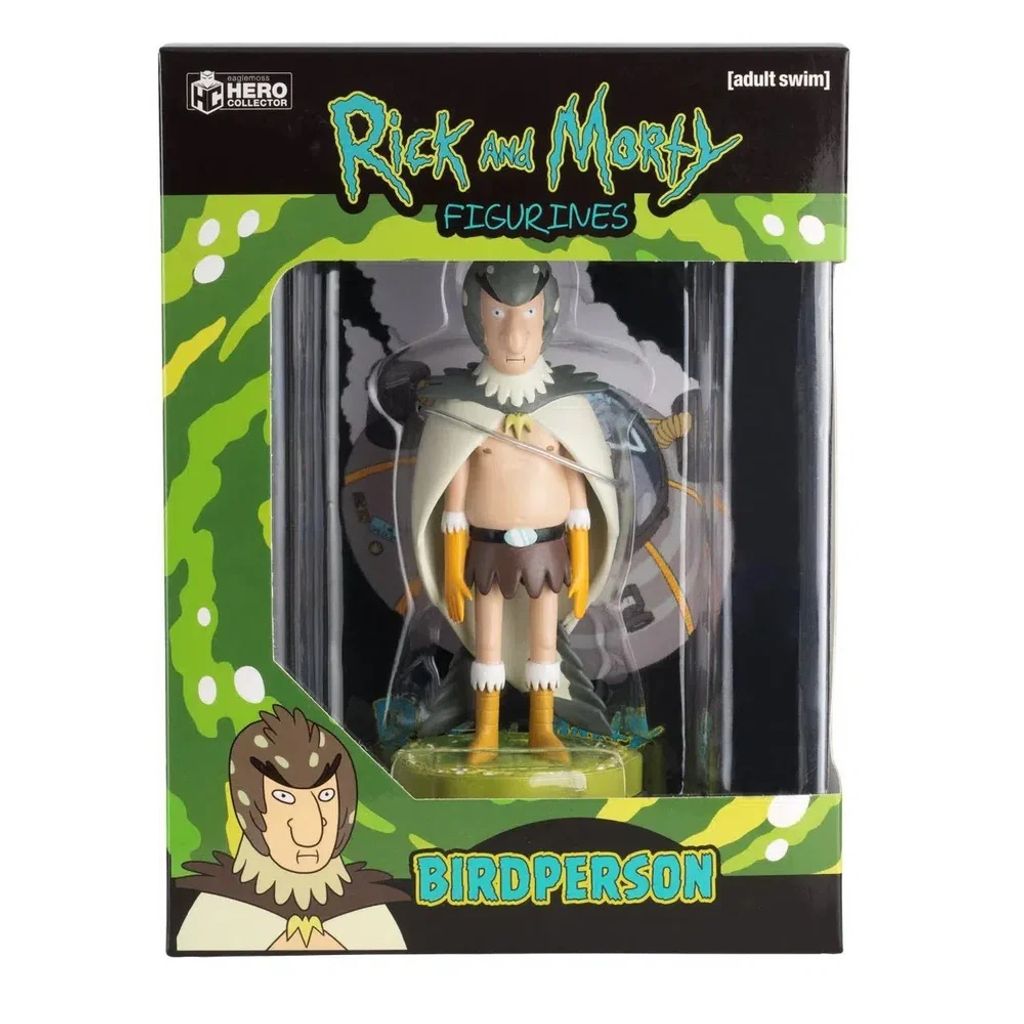 Eaglemoss Rick & Morty Birdperson Figur 1:16 Produktbild 