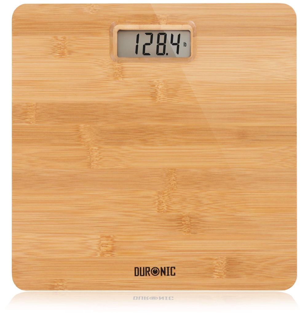 Duronic BS503 Personenwaage aus Bambus Holz | Digitale Produktbild 