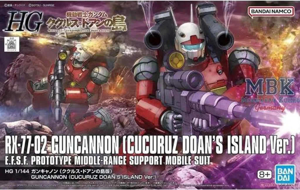 Maquette Gunpla HG Guncannon RX-77-02 1/144 version film 2022 Bandai