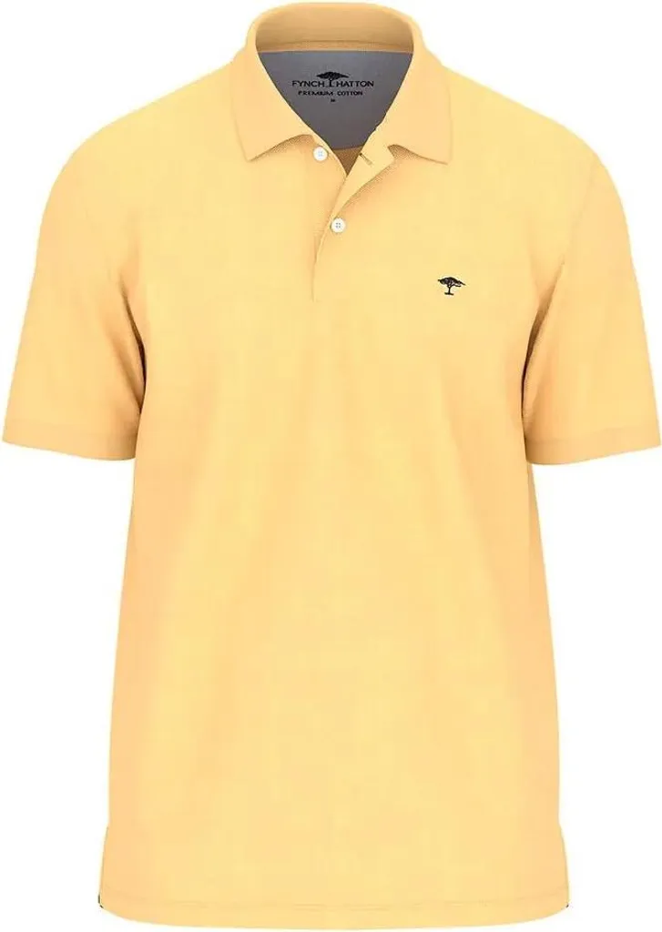 Fynch Hatton 15131700 Polo à manches courtes Jaune L pour Hommes Chic