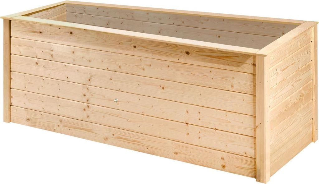 Weka Hochbeet 2.0 200 x 75 x 72 cm natur mit Schutzfolie Produktbild 