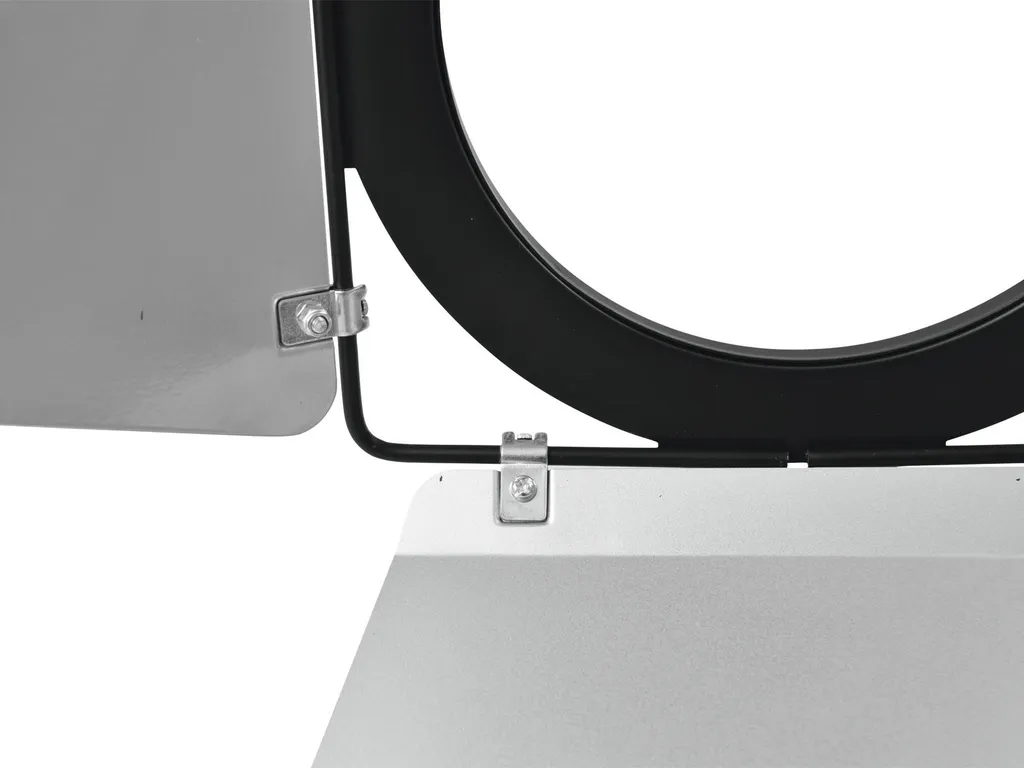 Eurolite Coupe-flux 41600184: Barndoor en métal argenté 197mm