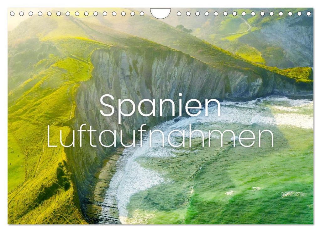 Spanien Luftaufnahmen (Wandkalender 2027 DIN A4 quer), CALVENDO Monatskalender