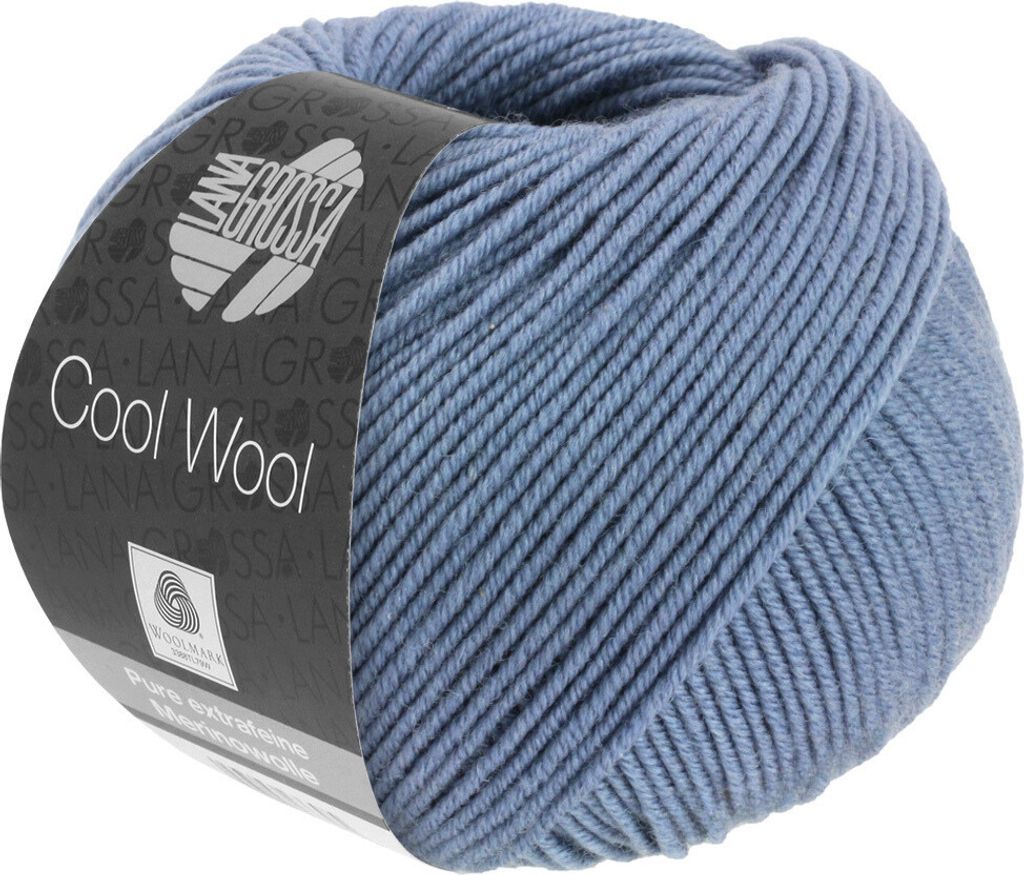 Lana Grossa - Cool Wool 2037 Graublau Produktbild 