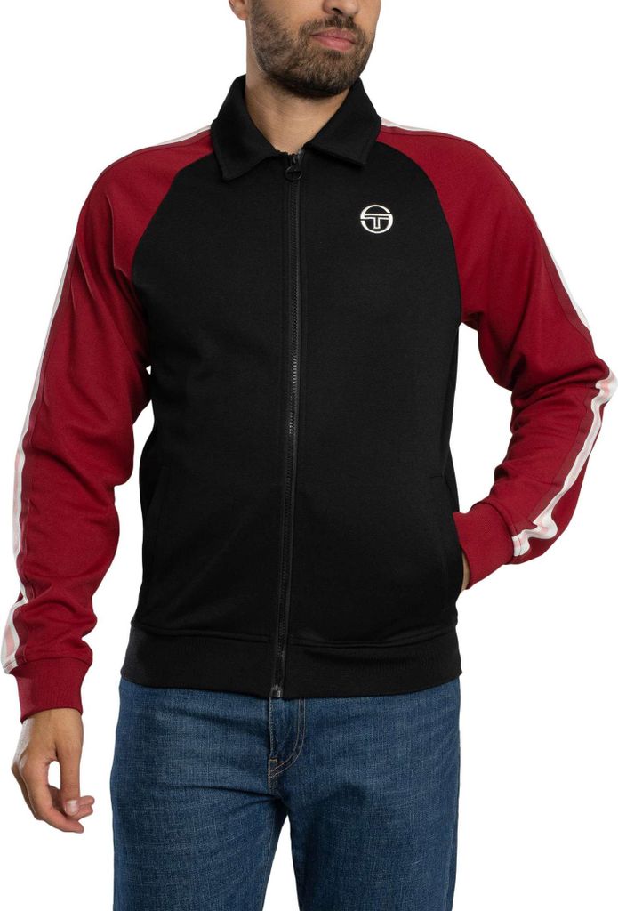 Sergio Tacchini Renshaw Trainingsjacke, Schwarz M