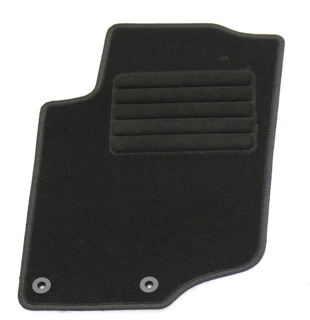 Fußmatte für Peugeot 207 CC, 03/2007-06/2009, vorne links, Schwarz