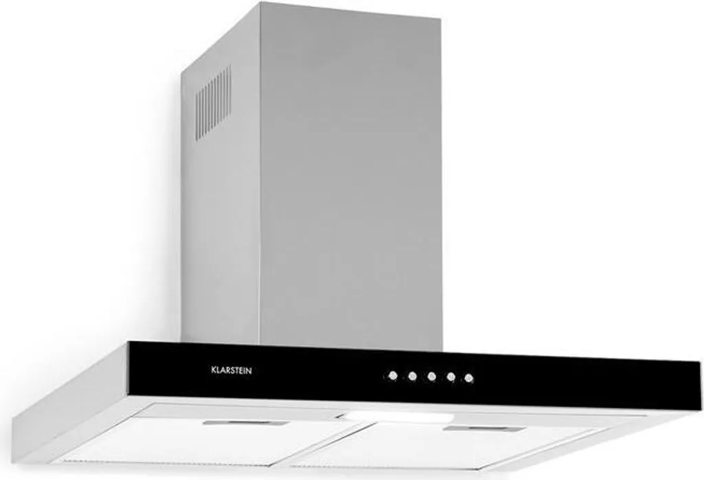 Hotte aspirante Classe A Darya 310 m³/h Inox avec éclairage LED 60 cm