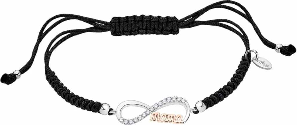 Collier Lotus Jewels LP3213-2/2 avec Pendentif Raffiné en Acier Argenté