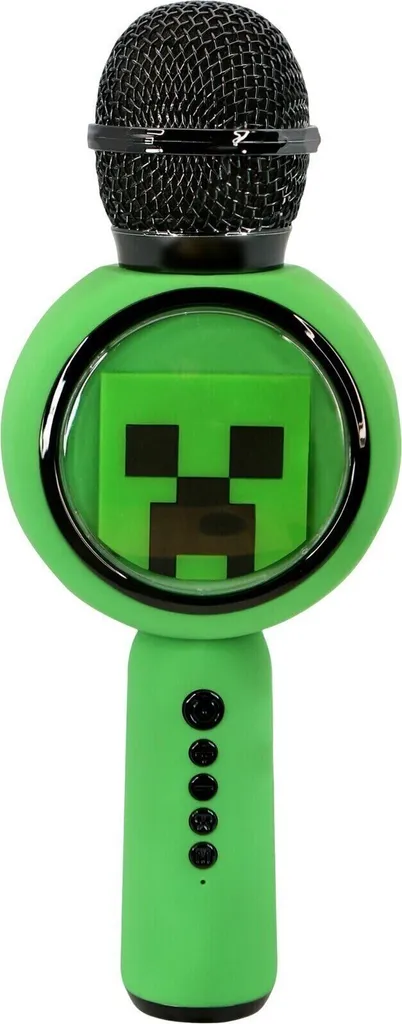 Otl Technologies Minecraft Premium Set: Głośnik + Microfono Karaoke LED