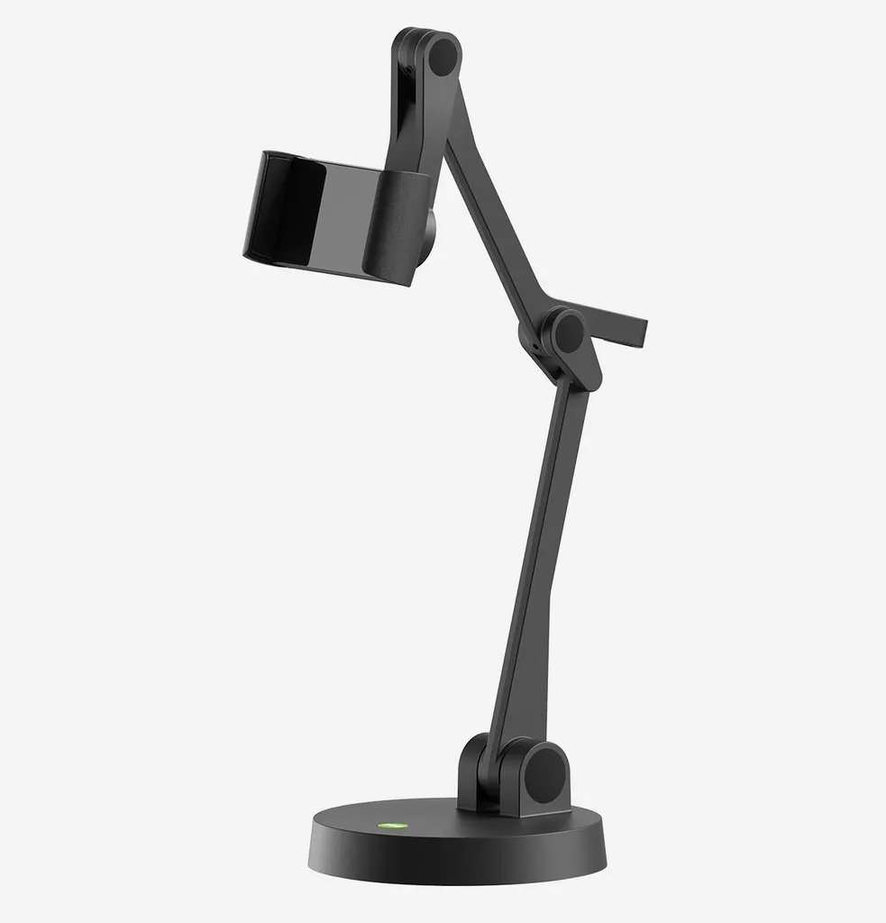 Ipevo SMZ Uplift Support Mobile Noir Ajustable en Aluminium Robuste - 11