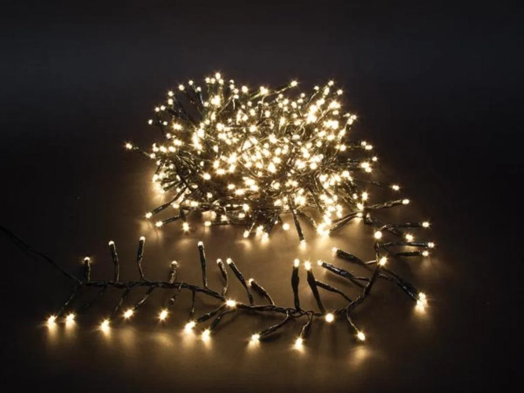 Guirlande Lumineuse Sapin de Noël 6m 510 LED Blanc Chaud Déco Hiver