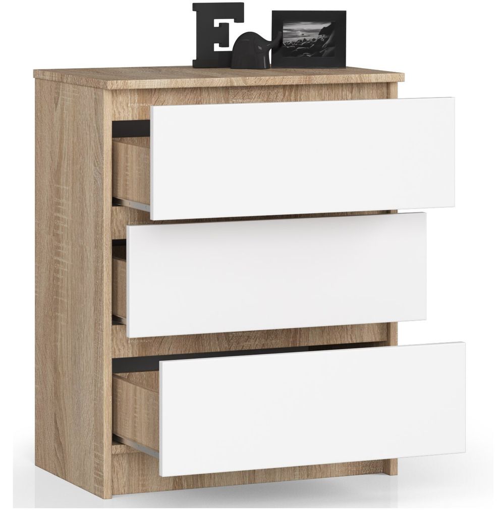 AKORD Furniture Factory OP0LK-6DABBIA002, Weiß, Eiche, 3 Produktbild 