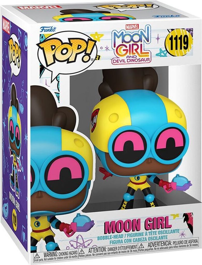 FUNKO POP! - MARVEL - Moon Girl und Devil Dino Moon Girl #1119