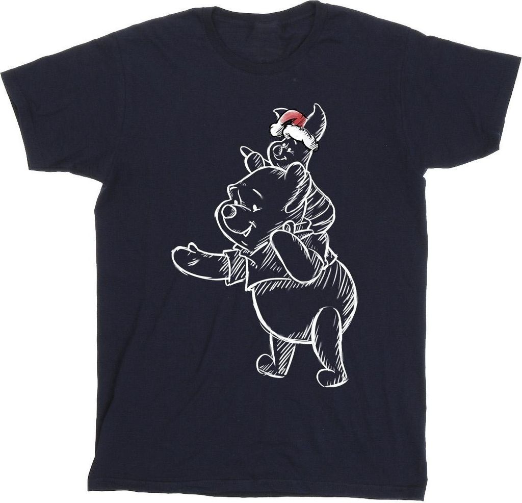 Disney - T-Shirt für Herren BI49049 (4XL) (Marineblau)