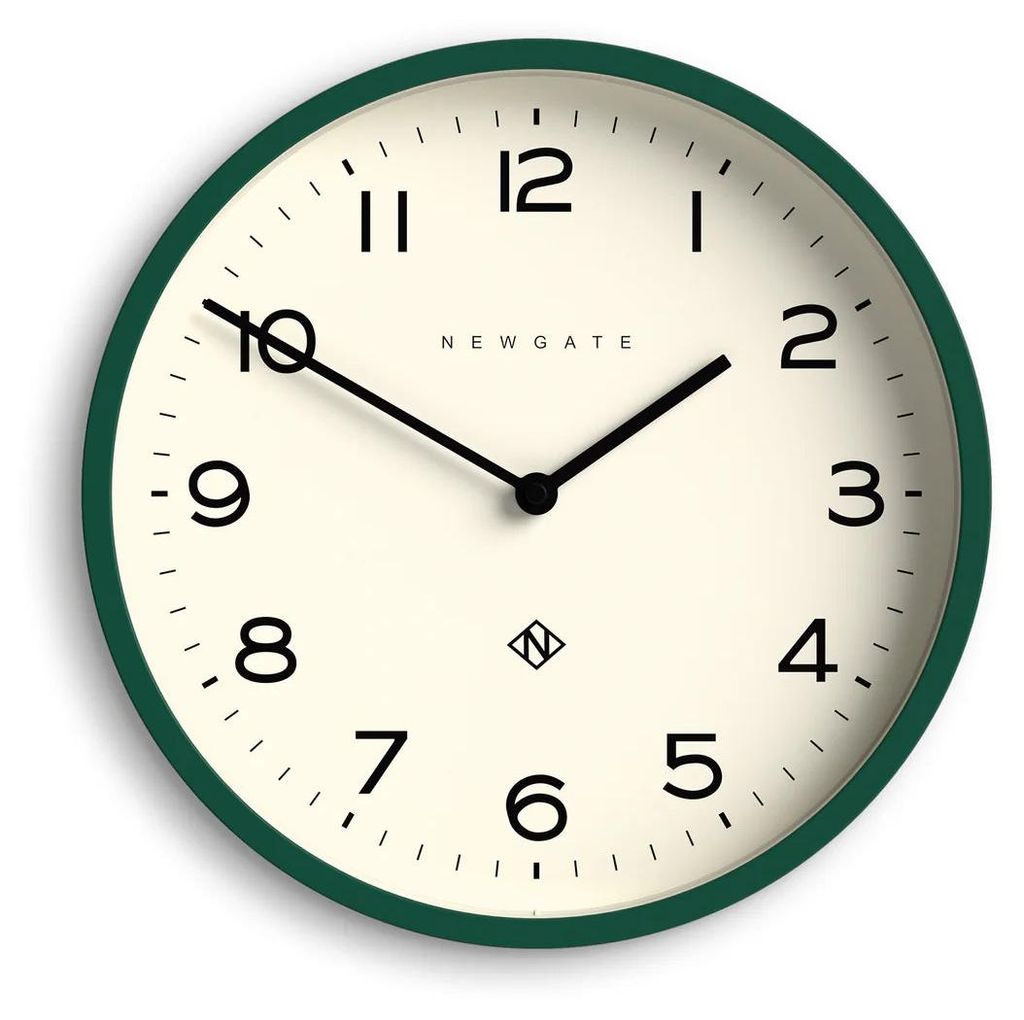 Newgate Number Four Echo – Wanduhr – Grün Produktbild 