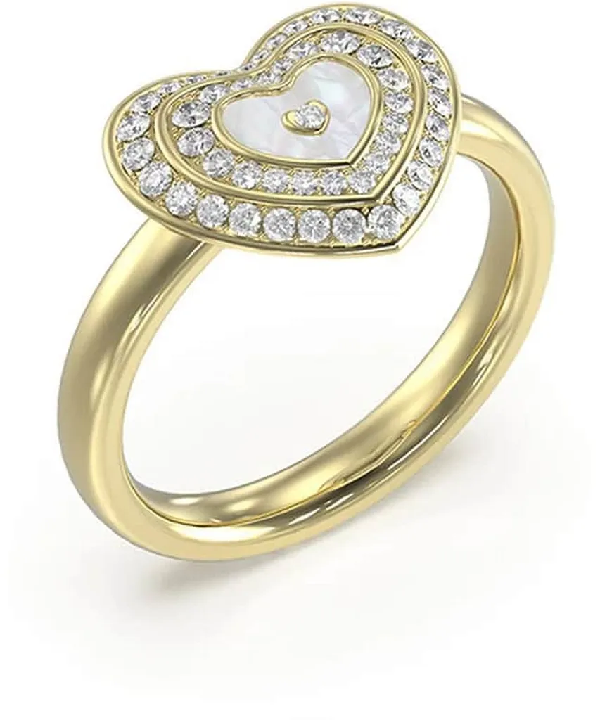 Anello Guess Amami Gold Misura 12: Eleganza Dorata per Donna | Guess