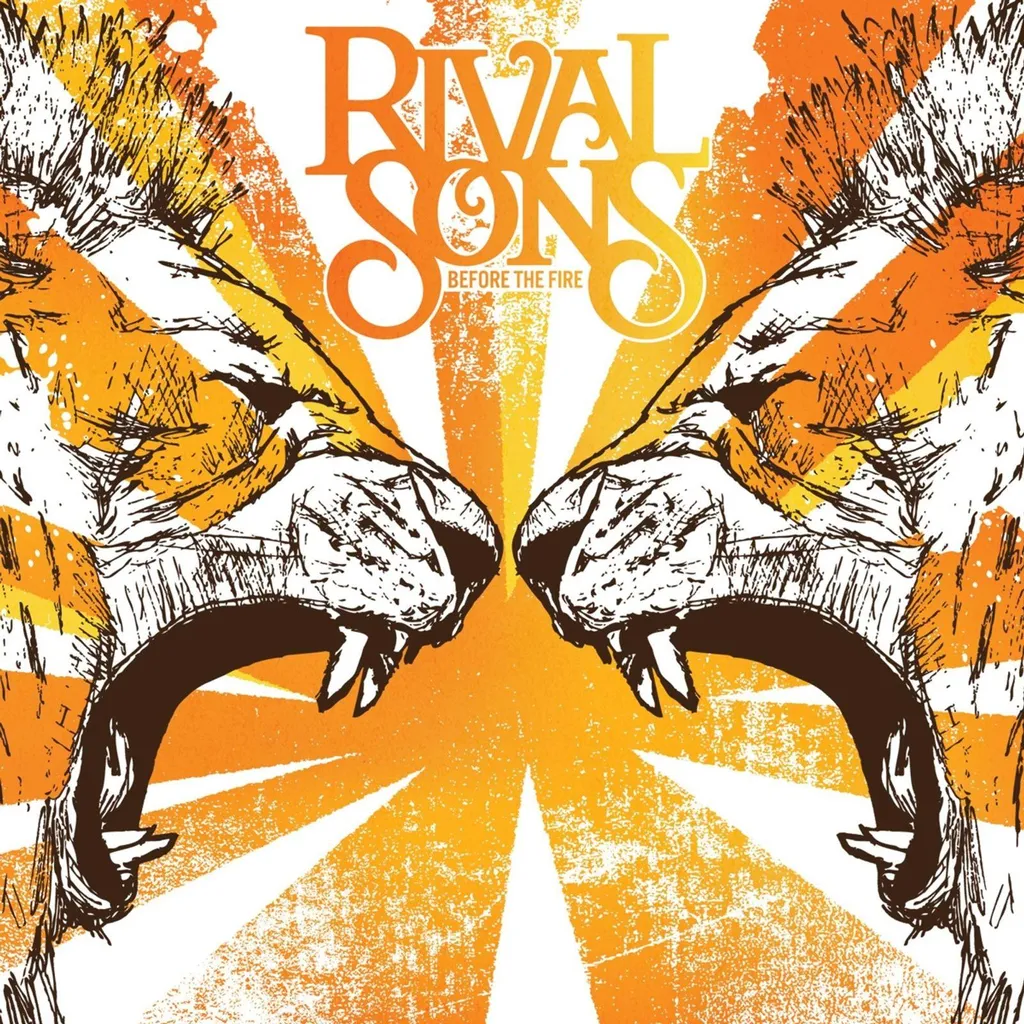 Rival Sons Before The Fire Vinyle Orange Translucide Pressage de Qualité