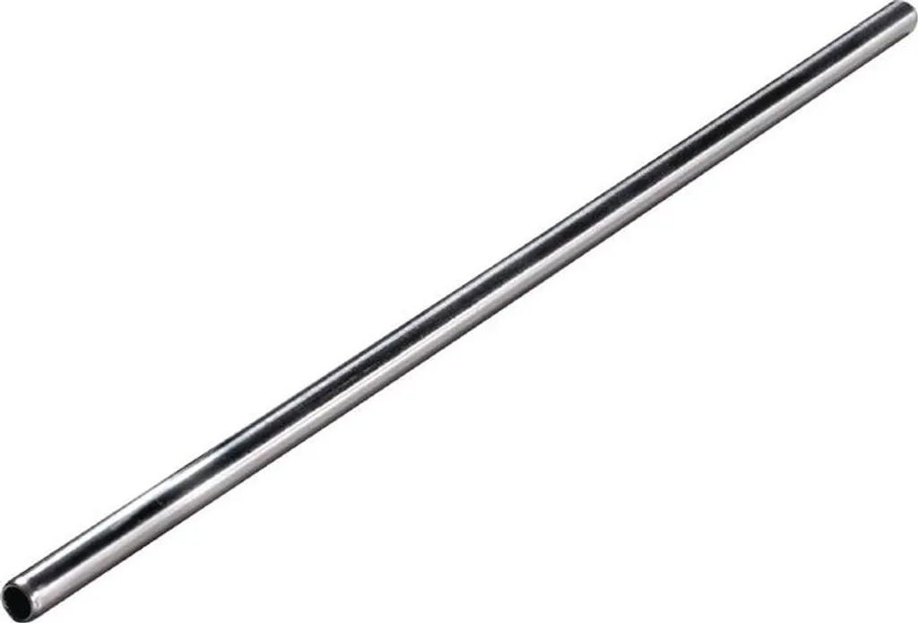 Pailles en acier inox Beaumont 21,5 cm : fini les pailles en papier - x25
